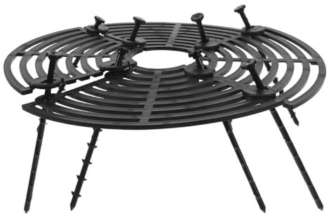 POPETPOP 4pezzi Protezione per Vasi da Fiori con Griglia Coprivasi Riutilizzabile Barriera per Drenaggio per Piante Adatto per Interni Ed Esterni Fioriera