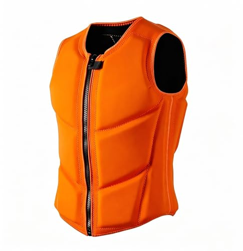 Swim Jacket for Men Women, Buoyant Snorkel Vest, Neoprene Water Sports Safety Gear with Stable Zipper, for Kayaking, Paddleboarding