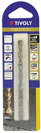 Tivoly 10960520400 Foret Béton Technic Gradué, Gris