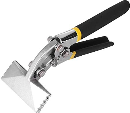 Alicates para Doblar Chapas MetáLicas, Alicates Multifuncionales para Doblar, Alicates para Doblar Y Aplanar Costuras Herramienta Manual para Chapa(80mm Curved)