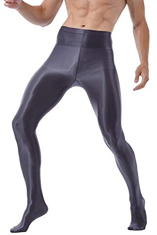 Freebily Pantalon de Compression Homme Translucide Legging Collant Fitness Gym Yoga Sport Elastique Taille Haut