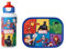 Mepal - Lunch-Set Campus - Lunch-Set für Kinder mit Pop-up Trinkflasche & Lunch Box - Lunch-Set für die Schule oder unterwegs - Spülmaschinenfest & BPA-frei - 400 ml + 750 ml - Avengers