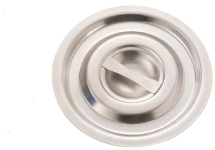 Ronyme Universal Lid Cooking Pot Lid Heavy Duty Heat Resistant Stainless Steel Pot Cover Frying for Skillets Pots Pans, 17cm