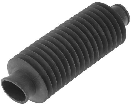 sourcing map Faltenbalg Staubdicht 30mm Durchmesser Gummi Flexibel Buchsen Geformte Schwarz