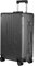 GUNDEL Aluminium Reisekoffer Check-in 66x43x23 cm H/B/T 47L 4x360° Rollen Space Grau 2X TSA-Zahlenschloss