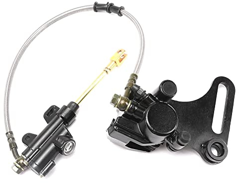 GKKICO Cilindro de Pinza de Montaje de Freno de Disco Trasero de Motocicleta de 15 Mm para Scooter de 125 CC 140 CC Dirt Pit Bike ATV Gokart