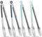 Grillzange Küchenzange, 30,5CM Grillzangen Edelstahl mit Verriegelung, Metall Zange Küche mit Rutschfestem Silikongriff, Kochzange Grill Zange Lang zum Kochen, Grillen, Heißluftfritteuse (4PCS)