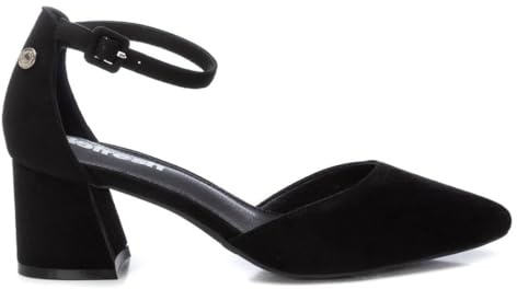 REFRESH - Zapatos de Salón Mujer Negro - Calzado Cómodo y Versátil - Moda Casual - Modelo 17258301 (Talla 40)