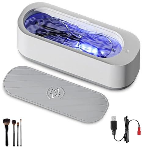 Nettoyeur à ultrasons pour bijoux Cleanpod - 2025 Clean Pod, nettoyeur sonique professionnel, idéal pour nettoyer les lunettes, les bagues, les colliers et les attaches en or et en argent. (1 Pcs)