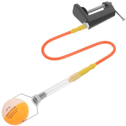Cabilock Entraîneur de Tennis de Table Réglable en Plastique Solide, Outil D'entraînement Multifonction, Kit D'entraînement Individuel et Collectif pour Joueurs de Plusieurs Styles