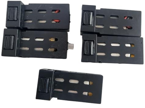 QWCOZSY Batteria per Drone S128 da 3,7 V 650 mAh per Mini quadricottero(5PCS Battery)