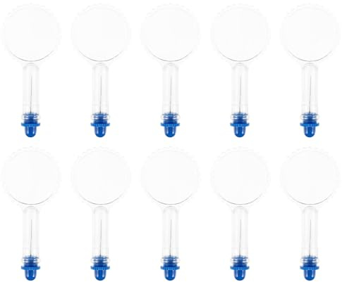 JOINPAYA Infila ago con Lente d’ingrandimento per Cucito, Set da 10 Pezzi Resistente e Flessibile, Ideale per Anziani e progetti di Ricamo, Punto Croce e creazione Gioielli