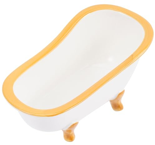 MAGICLULU Baño para Roedores de Cerámica Resistente Inodoro para Hámster con Diseño Antideslizante Caja para Baño de Arena para Pequeños Animales como Chinchillas y Hámsteres Fácil