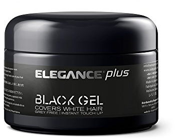Elegance Plus Gel and Color, Black, 3.5 Ounce by Elegance