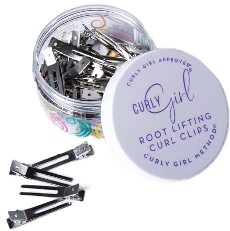 Curly Girl® 50 Double Prong, Root Lifting Hair Clips for Adding Volume to Curly Hair