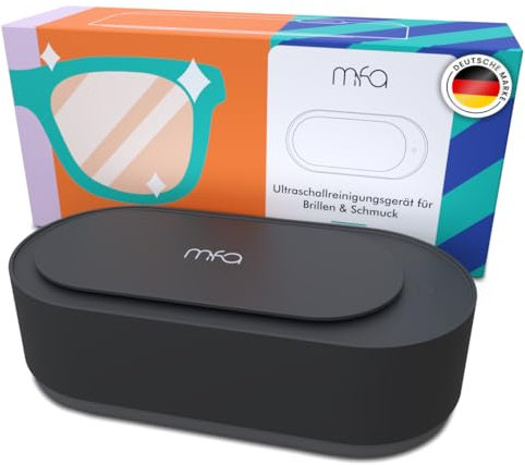 mfa® | Limpiador Ultrasonidos | Limpiador Gafas Ultrasonico de Tiempo | Ultrasonidos Limpieza | Limpiador Ultrasónico Para Gafas, Plata, Dentaduras, Joyas, Relojes, Razots | Ultrasonic Cleaner