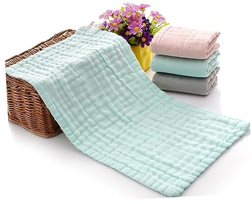 Abaodam wasserdichte Baumwoll-spucktücher Für Junge Mädchen Hochabsorbierende Babyhandtücher Grün Für Neugeborene Und Kleinkinder Schützen Vor Nässe Und Sorgen Für Trockenheit