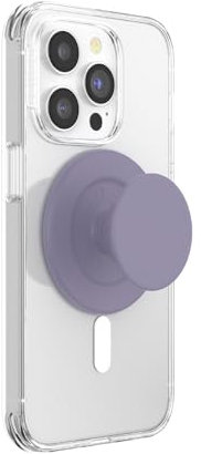 PopSockets Poignée de téléphone pour MagSafe avec béquille, Support magnétique, Dessus Interchangeable, Maintien sûr pour iPhone MagSafe, Prise en Main de téléphone et Tablette – Doux au Toucher