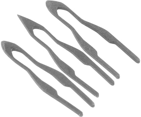 Gadpiparty 3piezas Puntas De Alambre Para Pirograbado Unidades Kit Versátil Para Pirograbado Diversos Fácil Uso Para Principiantes y Profesionales