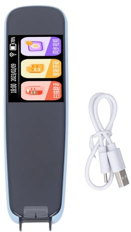 Stylo Scanner Intelligent, Traducteur Électronique, Dictionnaire Portable, 4G, Écran Tactile, Batterie 600mAh - Apprentissage Anglais Rapide, Traduction Ligne par Ligne, Usage