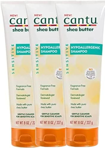 Cantu Sensitive Scalp Hypoallergenic Shampoo 8oz/227g