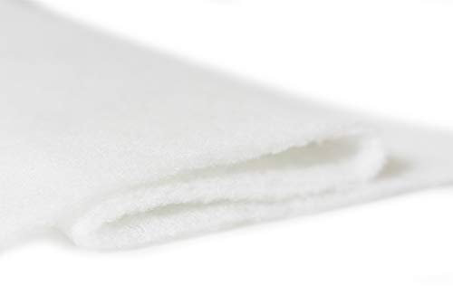 Kissenoutlet24 Patchworkvlies 100 g/m² 1,6m breit x 2,5m lang = 4m² dick ca. 9-14mm