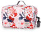 SONARIN Kinderwagen Organizer Buggy Organizer,Buggy Kinderwagentasche mit Getränkehalter,2 x Kinderwagenhaken,Schultergurt Wird als Handtasche verwendet,Universal Fit Alle Buggy Modelle(Rosa)