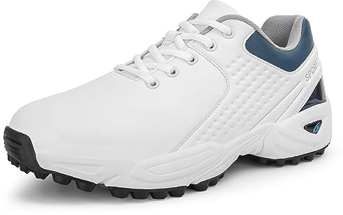 Nuove Scarpe da Golf Impermeabili da Uomo in Similpelle