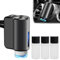 Car Diffuser Smart Car Air Freshener Car Diffuser Air Freshener Comes with 3 Bottles of Aromatherapy and 1 Pendant Car Aromatherapy Diffuser with Nano Atomization Technology 4 Color Lights