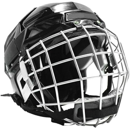 Eishockey-Helm, Hockeyhelme, Straßen- und Rodeo-Hüte, atmungsaktive und schützende Ausrüstung, Eishockey-Helme mit Käfig für Jugendliche und Erwachsene und Eishockey
