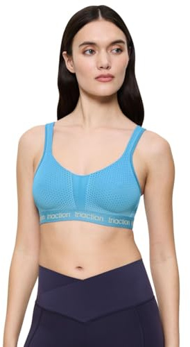 Triaction - Energy Lite N - Reggiseno Sportivo, Blu Turco, 3C