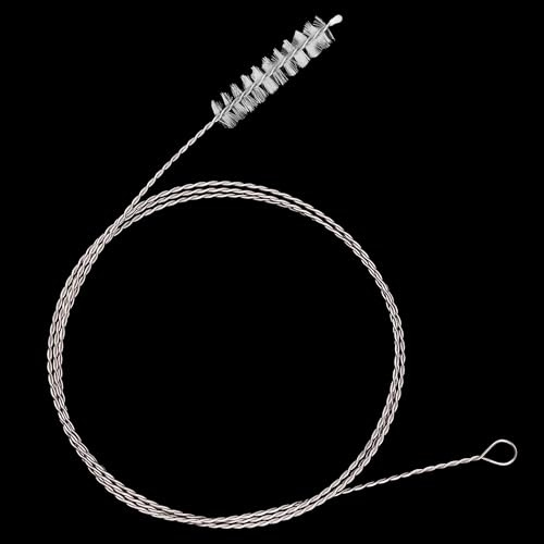 Flexible Drain Brush-Extra Long Nylon Cleaner for Cleaning Plumbing Sink Fridge Skinny Pipe Air Tube Hose Dredging Tool 143cm/56 inch (1 PCS)