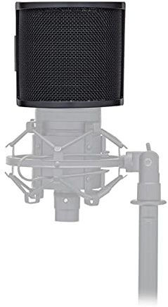 Knox Gear Pop Filter (Medium) for Use with Recording, Podcasting & Streaming Microphones