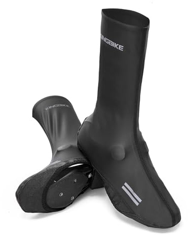 KINGBIKE Overshoes Bicycle Shoe Covers MTB Road Bike Overshoes Overshoes Cycling Shoe Covers Breathable and Comfortable for Adults Youth Men Women (42-45)