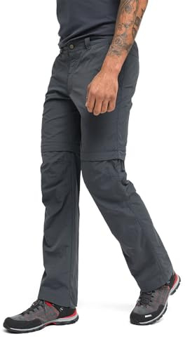 maier sports Trave, Pantaloni da Trekking da Uomo, Pantaloni Outdoor idrorepellenti per Trekking ed Escursioni, Pratica Funzione Zip-off, Tecnologia Dryprotec, Senza PFC