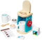 Melissa & Doug Aufbrühen und Servieren Kaffeemaschinen-Set aus Holz | Rollenspiel | Holzspielzeug | 3+ | Geschenk für Jungen oder Mädchen