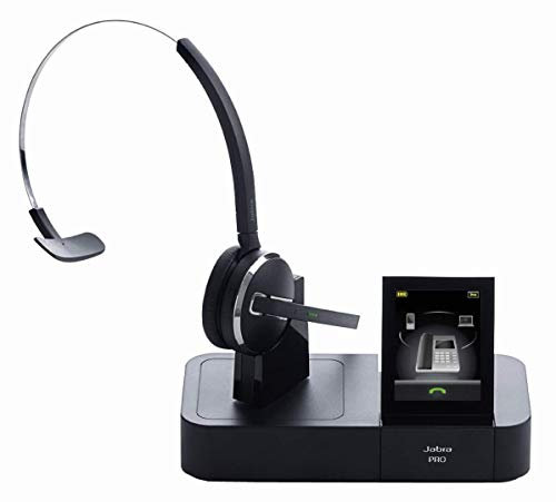 Jabra PRO 9470 Mono DECT Headset Midi-Boom Wireless Headset (Renewed)