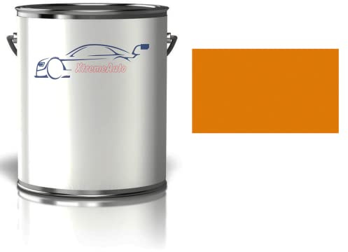 Xtremeauto RAL 2000 Yellow Orange 500ml RAL Paint Tin/Can Satin Finish Paint DIY Indoor/Outdoor Perfect Finish Quick Dry Arts, Crafts, Furniture, Home, Garden