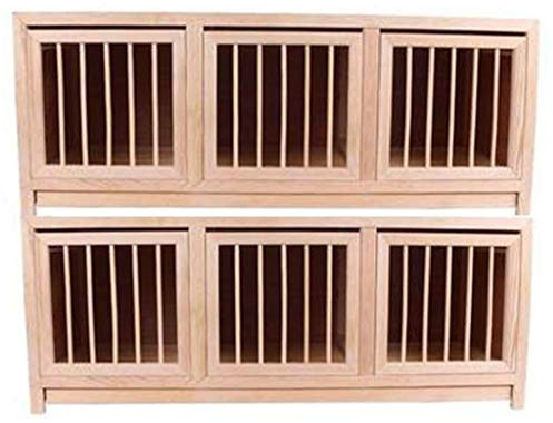 Large Pigeon Nest Box with Matching Cage - Premium Pigeon Supplies for Outdoor Bird Nesting - Solid Wood Nest Box Combination Package on Amazon