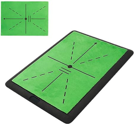 Golf Pad for Practice | Golfslagsmatta som inte absorberar chock | Grön övningsdyna, bärbar dator träningsmatta för entusiaster