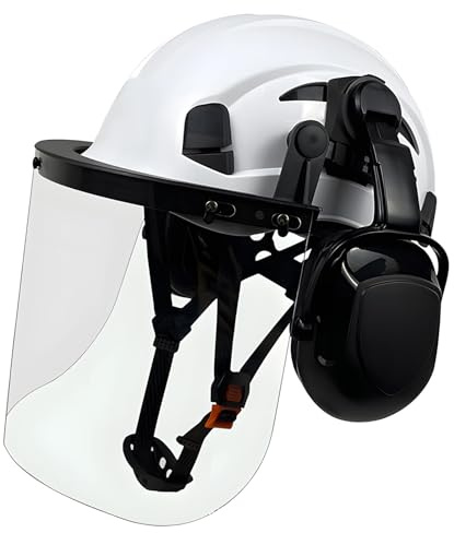 Casque De Sécurité Forestière Avec Protections Auditives Antibruit Coque Immunitaire À Effet Conseiller Modifiable Pour Les Exécuteurs De Tronçonneuses Casque Forestier Résistant À La Avec