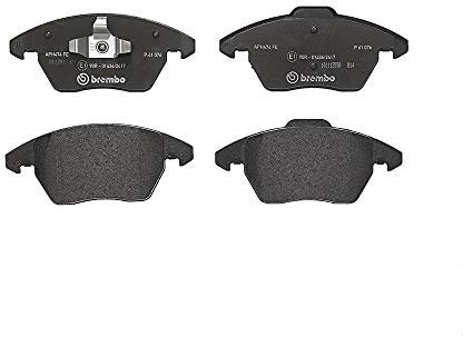 Brembo P 61 076 Bremsbelagsatz, Scheibenbremse - (4-teilig)