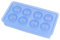 Lurch 10436 Eiswürfelbereiter für 8 Eiskugeln ø 3 cm, eisblau, Blau
