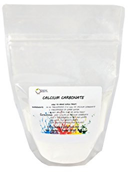 Greenway Biotech Calcium Carbonate Powder- Natural Antacid Limestone Rock Dust Very Fine Powder for, Home, Chalk Paint Texture Additive, and Other DIY Projects (1 Pound)