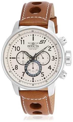 Invicta S1 Rally Montre Homme mouvement à quartz en acier inoxydable - 48mm