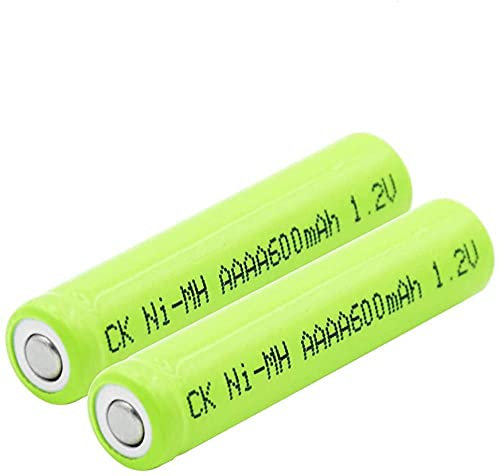 1 2V 600Mah Batterie Ricaricabili Aaaa Am6 Lr61 Ni-Mh Nimh Per Penna di Superficie Ha Condotto La Luce Della Torcia Della Torcia Elettrica Mini Fan 2Pcs