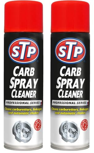 STP Carb Spray 500ml – Pack of 2 | Powerful Carburetor & Choke Cleaner | Removes Gum, Varnish & Deposits | Improves Engine Performance