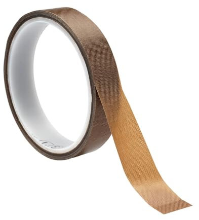 Lsydgn Ruban Adhesif Haute Temperature, Haute Température Ruban, Ruban Teflon Machine Sous Vide 19mm X 10m, Bande De Téflon Pour Machine à Emballer Sous Vide, Scellage Manuel Ou Par Impulsions