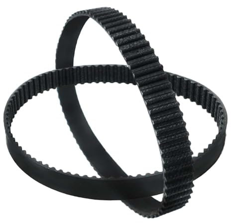 2 STK GT2 Geschlossener Zahnriemen,2GT-240mm 10mm Breite Gummizahnriemen für 3D-Druckerteile