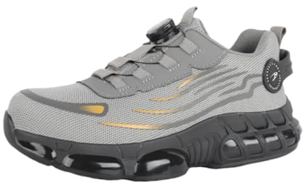 bergxperten Gravitek StreetSafe S3 Pro - La sécurité Qui se Porte comme Une Sneaker，Unisexe, antidérapant, Embout en Acier, Confortable et léger, avec Lacets torsadés